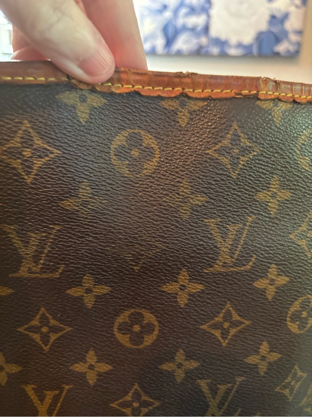 Authentic Louis Vuitton Monogram Delightful MM Shoulder Bag Canvas As-Is - Picture 5 of 16